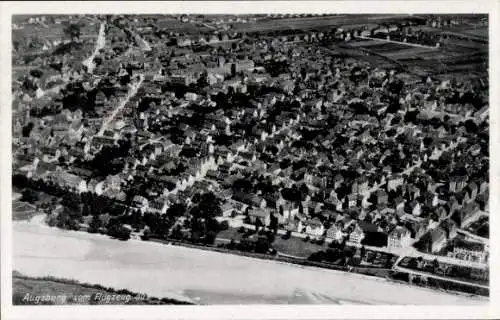 Ak Augsburg in Schwaben, Fliegeraufnahme