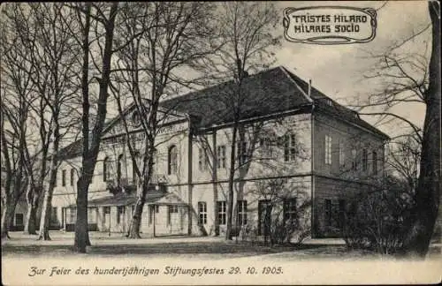 Ak Bautzen in der Oberlausitz, Stadttheater, Feier des hundertjährigen Stiftungsfestes Oktober 1905