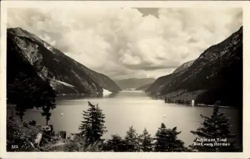 Ak Achenkirch am Achensee Tirol, Blick nach Norden