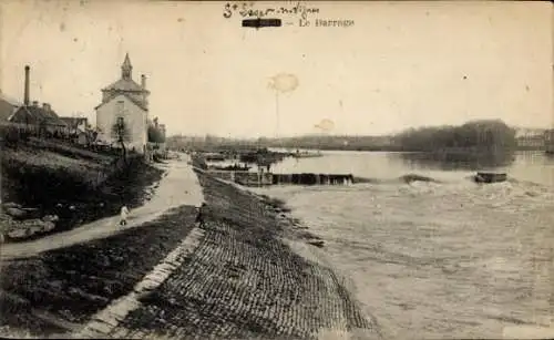 Ak Saint-Léger-des-Vignes, Le Barrage