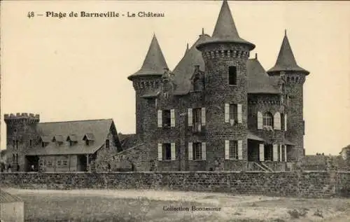 Ak Barneville Plage Manche, Chateau