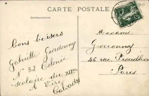 Ak Vire Calvados, Un coin des Vaux