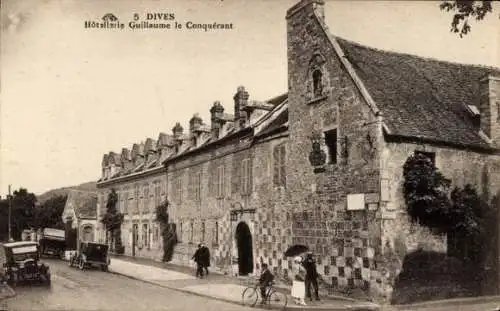 Ak Dives sur Mer Calvados, Hostellerie Guillaume le Conquerant