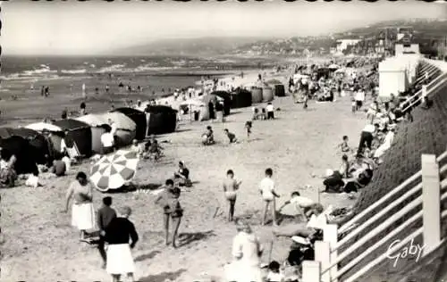 Ak Villers sur Mer Calvados, Plage