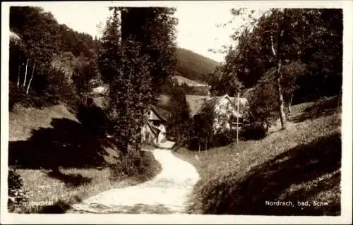 Ak Nordrach im Schwarzwald Baden, Ernsbachtal