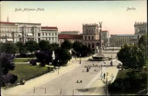 Ak Berlin Kreuzberg, Belle Alliance Platz