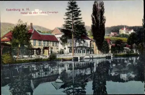 Ak Ilsenburg im Harz, Hotel zu den roten Forellen