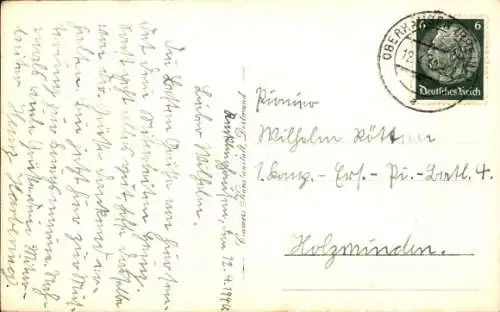 Ak Recklinghausen im Ruhrgebiet, Polizeipräsidium