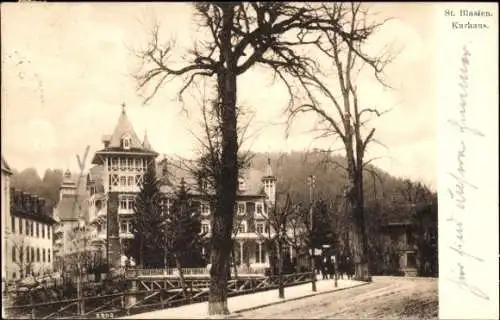 Ak St. Blasien im Schwarzwald, Kurhaus