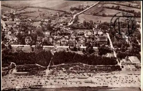 Ak Ostseebad Timmendorfer Strand, Luftbild, Gesamtansicht