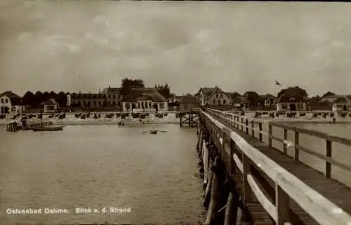 Ak Ostseebad Dahme in Holstein, Strand, Boote