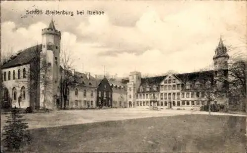 Ak Breitenburg bei Itzehoe in Holstein, Schloss Breitenburg