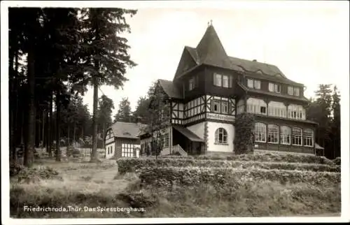 Ak Friedrichroda im Thüringer Wald, Das Spießberghaus