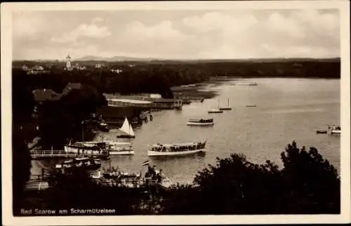 Ak Bad Saarow in der Mark, Scharmützelsee, Boote