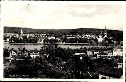 Ak Werder an der Havel, Gesamtansicht