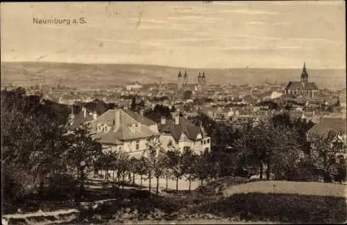 Ak Naumburg an der Saale, Panorama