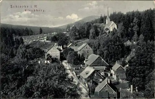 Ak Schierke Wernigerode am Harz, Kirchberg