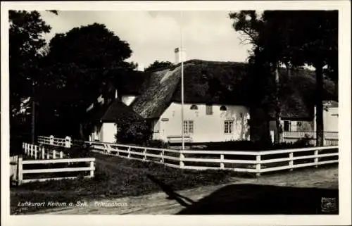 Ak Luftkurort Keitum a. Sylt, Friesenhaus