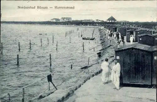 Ak Nordseebad Büsum, Herrenstrand