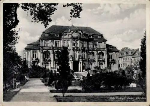 Ak Teplice Šanov Teplitz Schönau Region Aussig, Steinbad