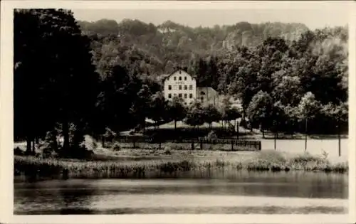 Ak Sedmihorky Nova Ves Wartenberg Karlovice Karlowitz Region Reichenberg, Hotel