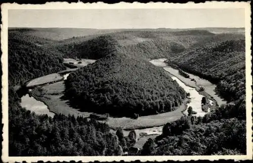 Ak Alle sur Semois Wallonien Namur, Panorama