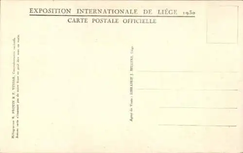 Ak Liège Wallonien Lüttich, Internationale Ausstellung, Weltausstellung 1930, Eingang zum Südsektor