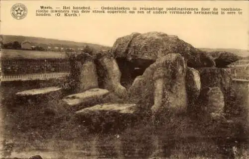 Ak Wéris Durbuy Wallonien Luxemburg, Dolmen