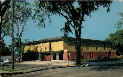 Ak Sarnia Ontario Kanada, Öffentliche Bibliothek