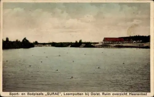 Ak Leemputten Dorst Nordbrabant Niederlande, Sport- und Badeort Surae, Heerenbad