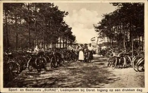 Ak Leemputten Dorst Nordbrabant Niederlande, Sport- und Badeort Surae, Drucktag