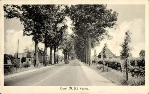 Ak Dorst Nordbrabant Niederlande, Rijksweg