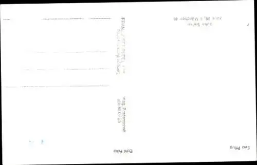 Ak Schauspielerin Eva Pflug, Portrait, Autogramm