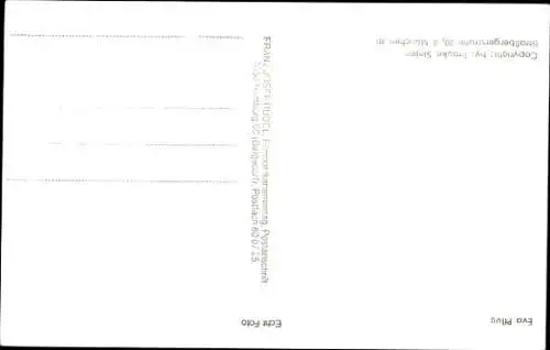 Ak Schauspielerin Eva Pflug, Portrait, Autogramm