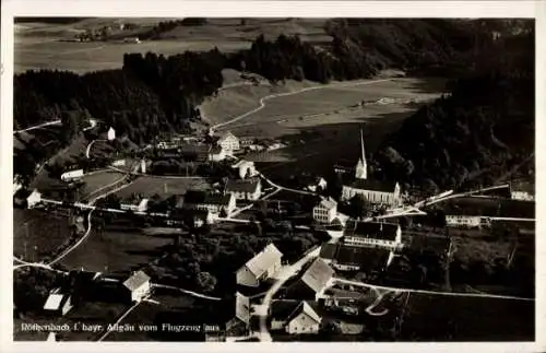 Ak Röthenbach im Allgäu, Fliegeraufnahme