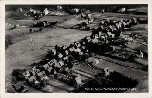 Ak Masserberg in Thüringen, Fliegeraufnahme