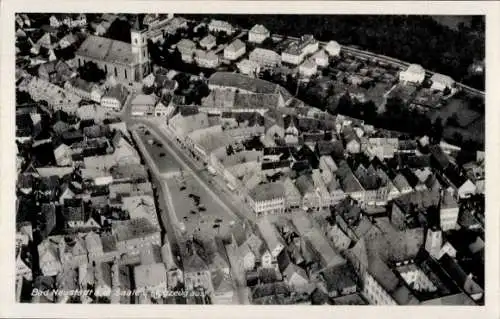 Ak Bad Neuhaus Bad Neustadt an der Saale Unterfranken, Fliegeraufnahme