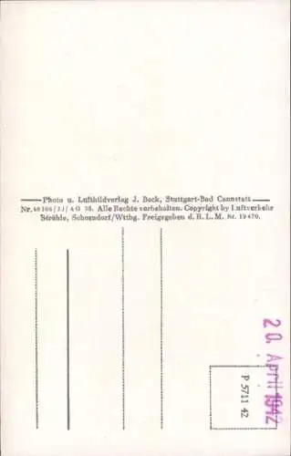 Ak Ruhla in Thüringen, Fliegeraufnahme