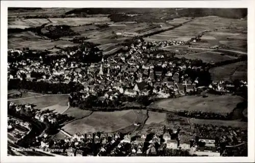 Ak Crailsheim in Württemberg, Fliegeraufnahme