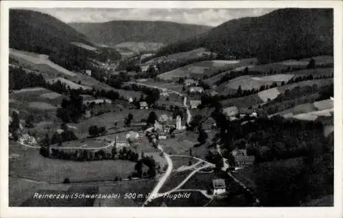 Ak Reinerzau Alpirsbach im Schwarzwald, Fliegeraufnahme