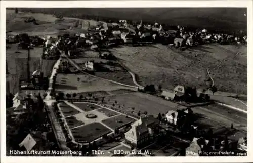 Ak Masserberg in Thüringen, Fliegeraufnahme