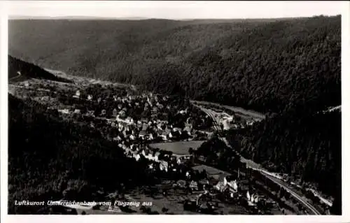 Ak Unterreichenbach im Schwarzwald, Fliegeraufnahme