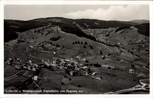 Ak Altglashütten Feldberg im Schwarzwald, Fliegeraufnahme