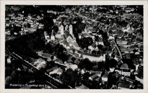 Ak Freising in Oberbayern, Fliegeraufnahme