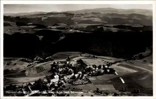 Ak Sankt Märgen im Schwarzwald, Fliegeraufnahme