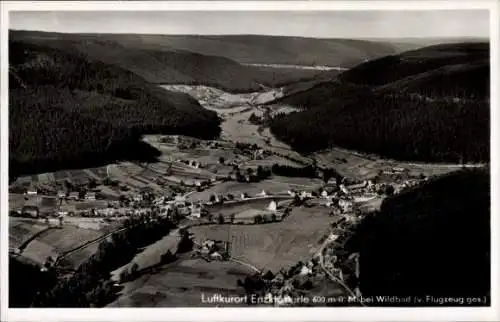 Ak Enzklösterle im Schwarzwald, Fliegeraufnahme