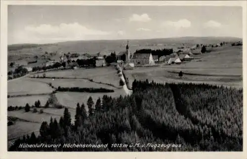 Ak Höchenschwand im Schwarzwald, Fliegeraufnahme