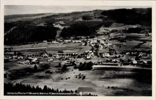 Ak Häusern im Schwarzwald, Fliegeraufnahme