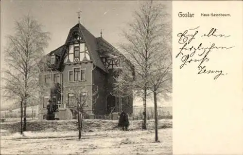 Ak Goslar am Harz, Haus Kassebaum