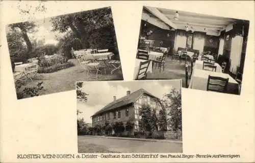 Ak Wennigsen am Deister, Gasthaus zum Schützenhof